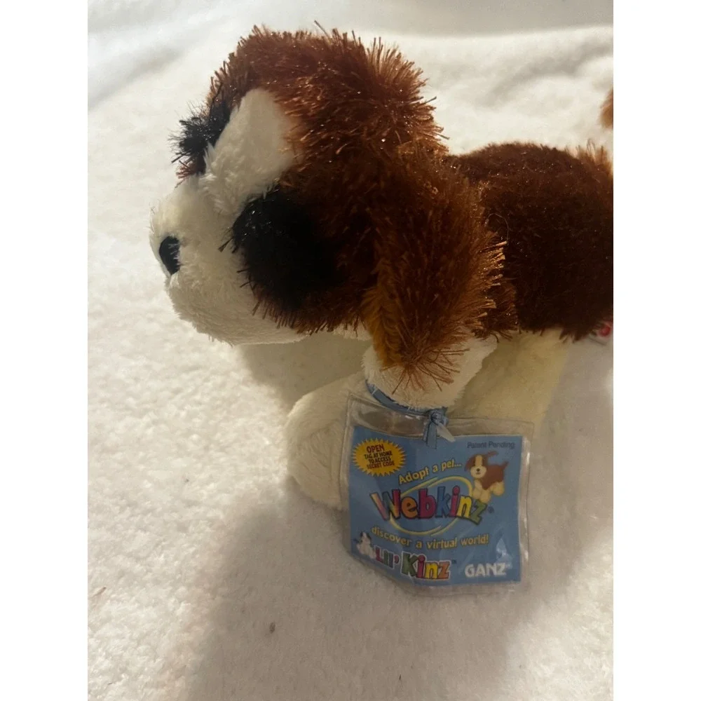 Ganz Webkinz Lil Kinz‎ Dog Lot St Bernard Basset Hound Yorkie NWT HS012 HS013